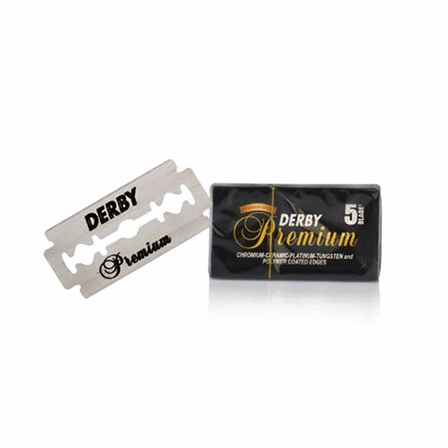 Ostrza wymienne do golarki Derby Premium Cuchillas De Afeitar Acanaladas 100 szt (8690885300160) - obraz 3