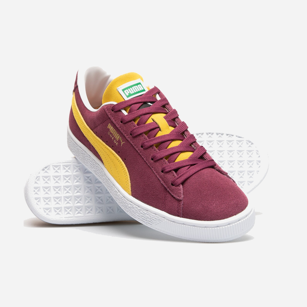 Чоловічі кеди низькі Puma Suede Classic XXI 37491538 47 (12UK) Бордові (4064536391588) - зображення 3