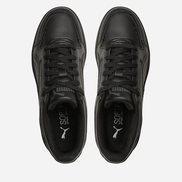 Sneakersy chłopięce Puma Rebound JOY Lo Jr 38198403 39 (6UK) Czarne (4063699852851) - obraz 3
