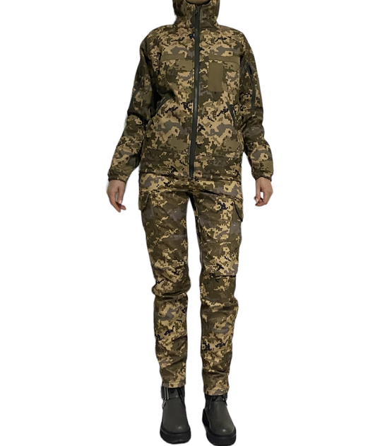 Женские зимние тактические брюки 46 укрпиксель - изображение 1