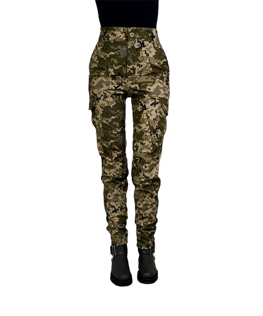 Женские тактические брюки 40 укрпиксель зимние - изображение 1