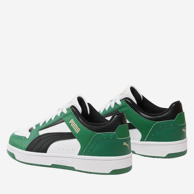 Чоловічі кеди низькі Puma Rebound Joy Low 38074726 43 (9UK) Білі (4065452764890) - зображення 4