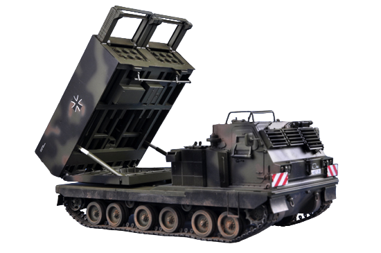 Модель из фанеры Trumpeter M270/A1 Multiple Launch Rocket System 1:35 (9580208010465) - изображение 6