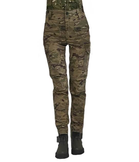 Женские тактические брюки 46 мультикам - изображение 1
