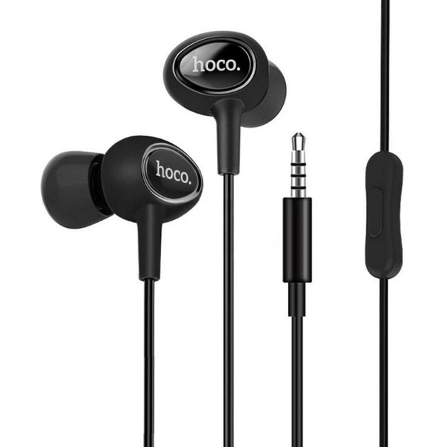 Проводные наушники Hoco M3 (AUX, 1.2м кабель, вакумные, встроеный ...