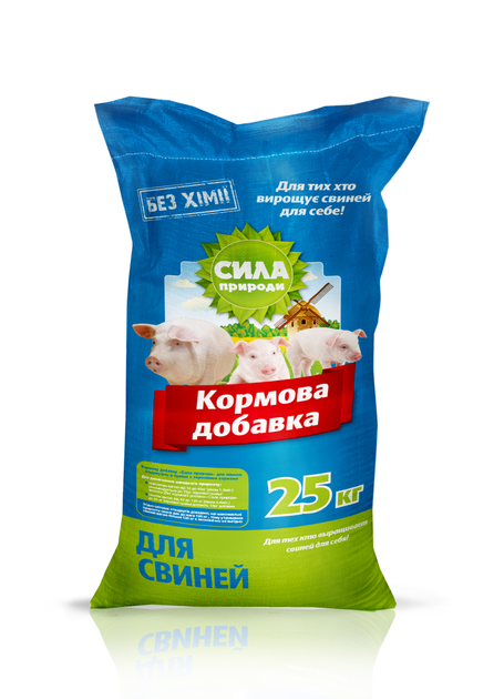 Кормова добавка Сила Природи O.L.KAR. для свиней 25 кг - Фото 1 Кормова добавка Сила Природи O.L.KAR. для свиней 25 кг - зображення 1