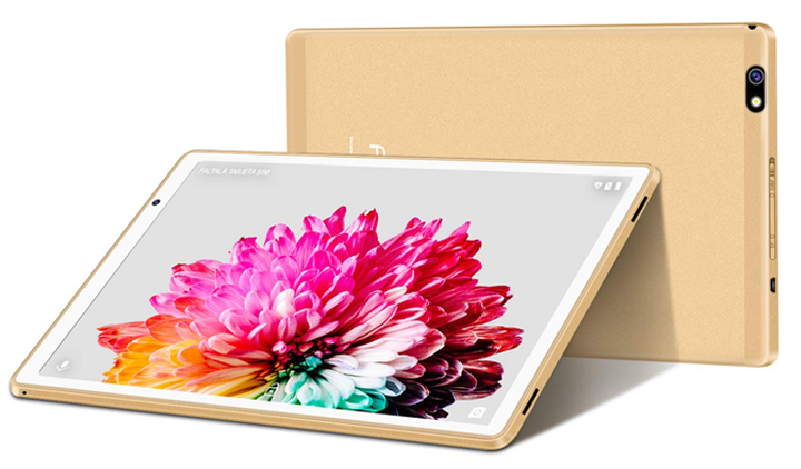 Планшет 10.1" Facetel Q3 4/64Gb 8 ядер Android 10 8000 mAh Золотой g2 - изображение 3