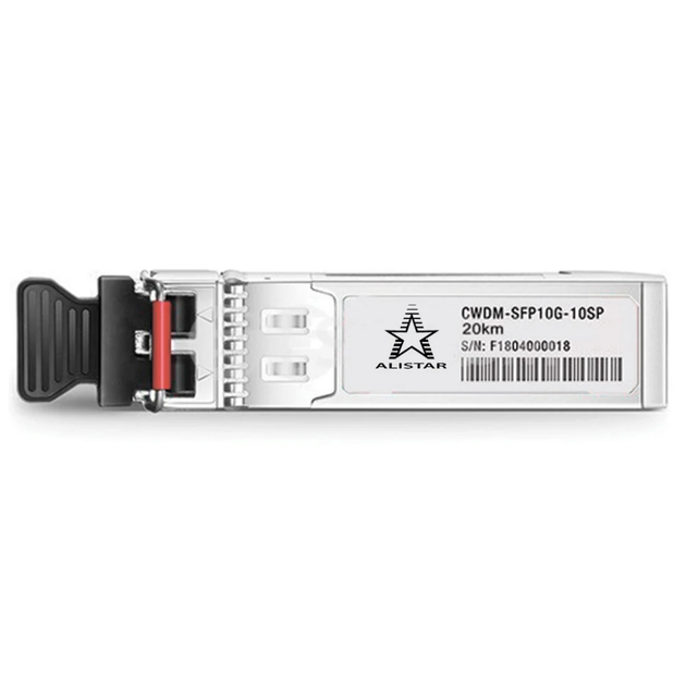 Модуль SFP Alistar Модуль SFP+ 10G-LR 2SM CWDM LC 20KM TX1490nm DDM (SFP-10G-LR-C-49) - изображение 2