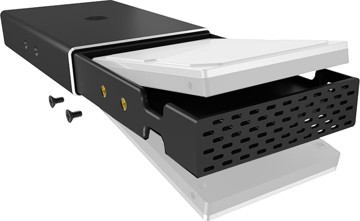 Kieszeń zewnętrzna Icy Box IB-RD2253-C31 do 2x HDD 2.5" SATA USB 3.2 Gen 2 Black (IB-RD2253-C31) - obraz 5
