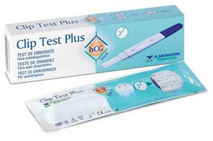 Тест на вагітність Menarini Clip Test Plus 1 шт (8426521277165) - зображення 1
