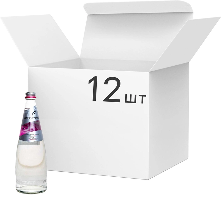 Акція на Упаковка мінеральної негазованої води San Benedetto 0.75 л х 12 пляшок від Rozetka