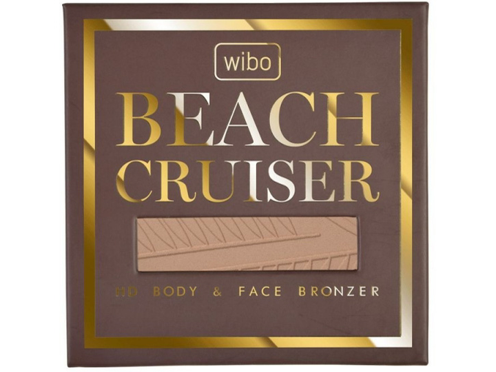 Bronzer do twarzy i ciała Wibo Beach Cruiser HD Body & Face Bronzer perfumowany 02 Cafe Creme 22 g (5901801632696) - obraz 1
