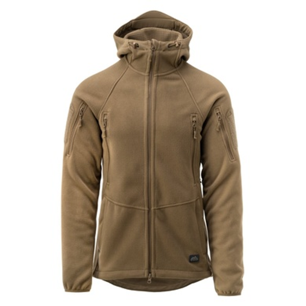 Кофта флисовая Helikon-Tex Patriot Jacket Hybrid Fleece Койот XS\R - изображение 2