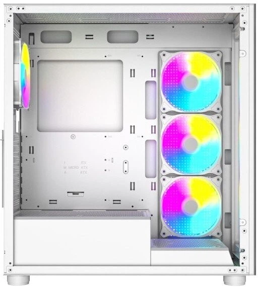 Obudowa Gembird X450MAX ARGB White (CCC-FC-X450MAX-W) - obraz 7