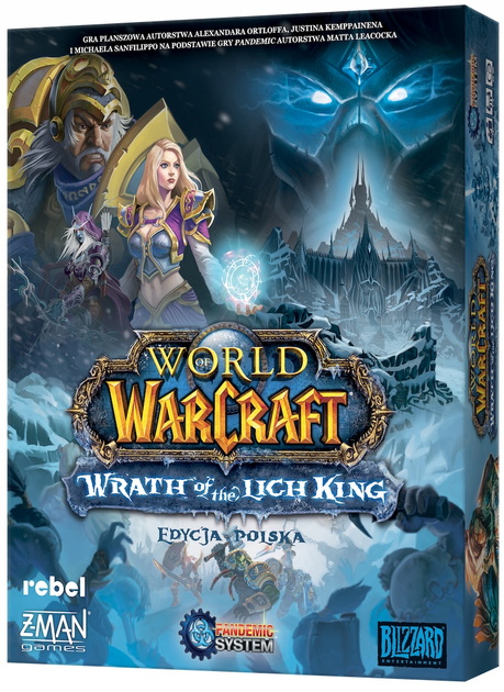 Настільна гра Rebel World of Warcraft: Wrath of the Lich King (5902650616042) - зображення 1