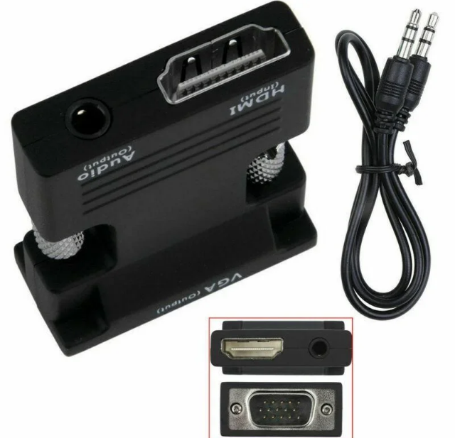Перехідник UKC HDMI - VGA OUT зі звуком - зображення 6