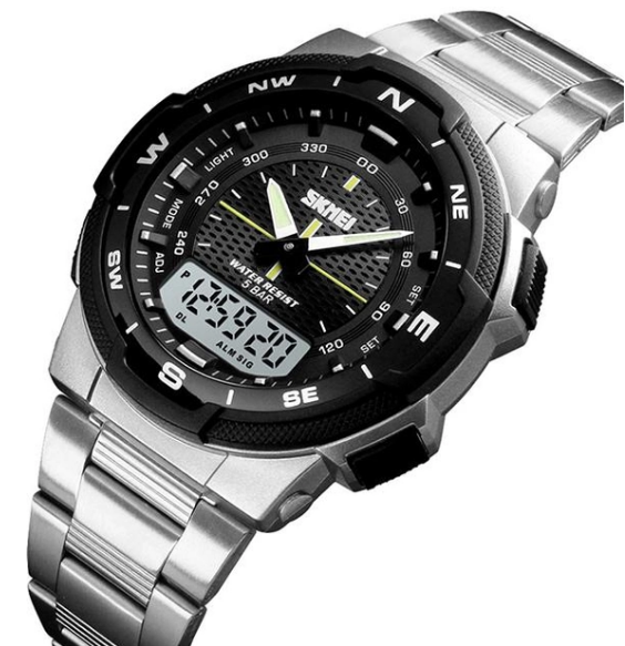 Часы наручные Skmei 1370SL Silver - Фото 2 Часы наручные Skmei 1370SL Silver - изображение 2