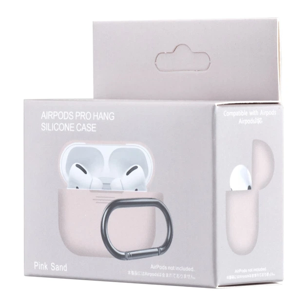 Чохол Silicone Case 1,2mm for AirPods Pro Pink Sand - Фото 2 Чохол Silicone Case 1,2mm for AirPods Pro Pink Sand - зображення 2