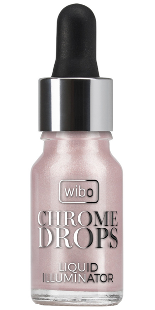 Хайлайтер для обличчя і тіла Wibo Chrome Drops Liquid Illuminator 1 9 мл (5901801643418) - зображення 1