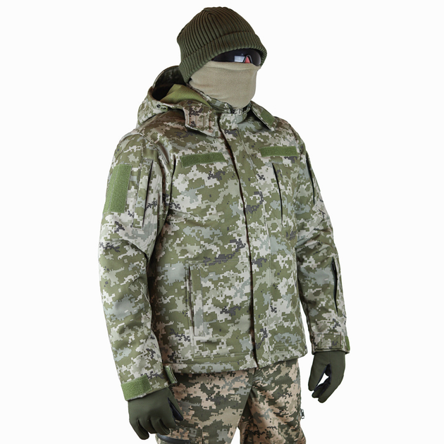 Куртка демісезонна тактична Caprice Soft shell 52р Піксель - зображення 2