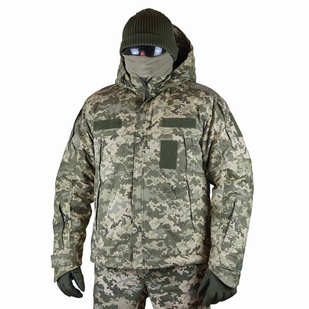 Куртка тактична зимова KALISTA Гетьман 54р Піксель - зображення 1
