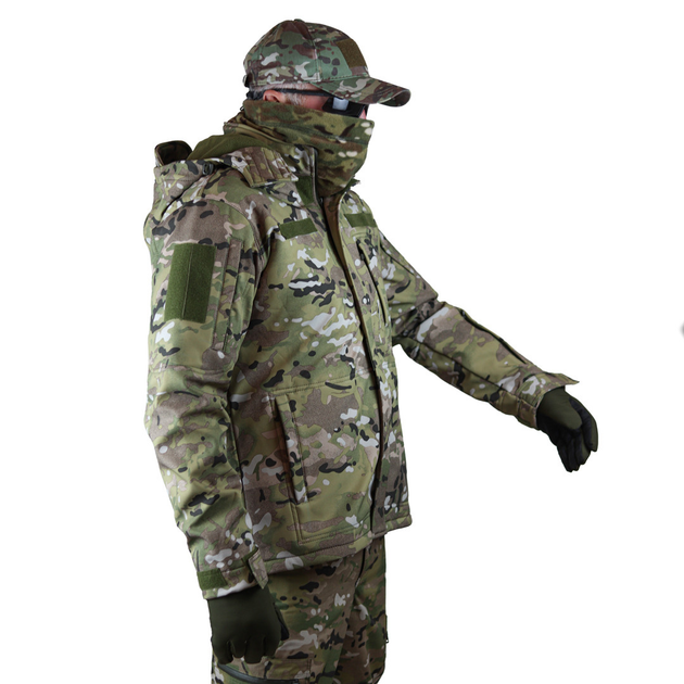 Куртка демісезонна тактична Caprice Soft shell 52р Мультикам - изображение 2