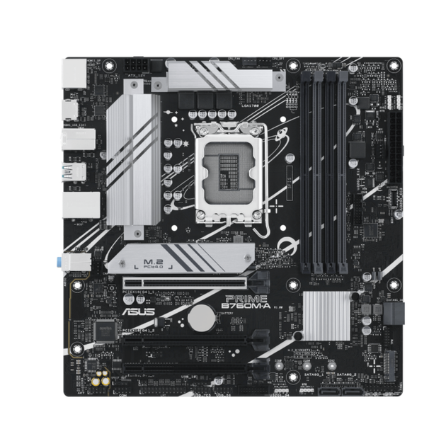 Материнская плата Asus PRIME B760M-A-CSM Socket 1700/Intel B760/MicroATX/1хHDMI/1хDisplayPort - изображение 2