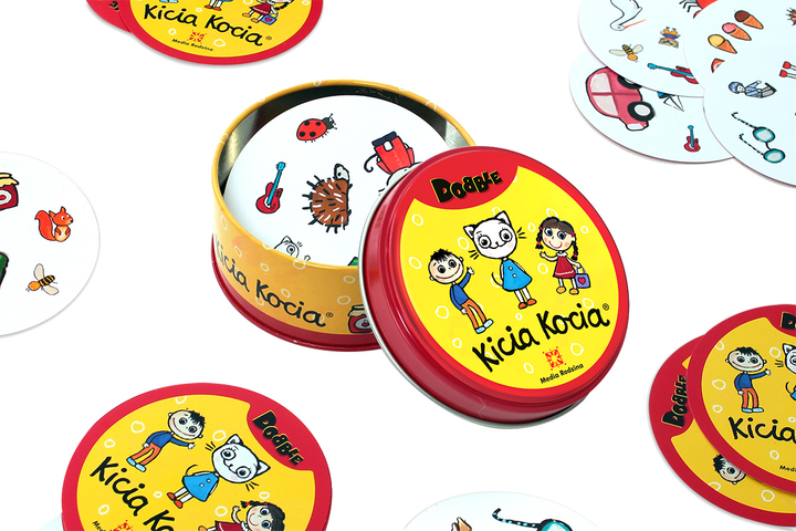 Gra planszowa Rebel Dobble Kicia Kocia (3558380081685) - obraz 3