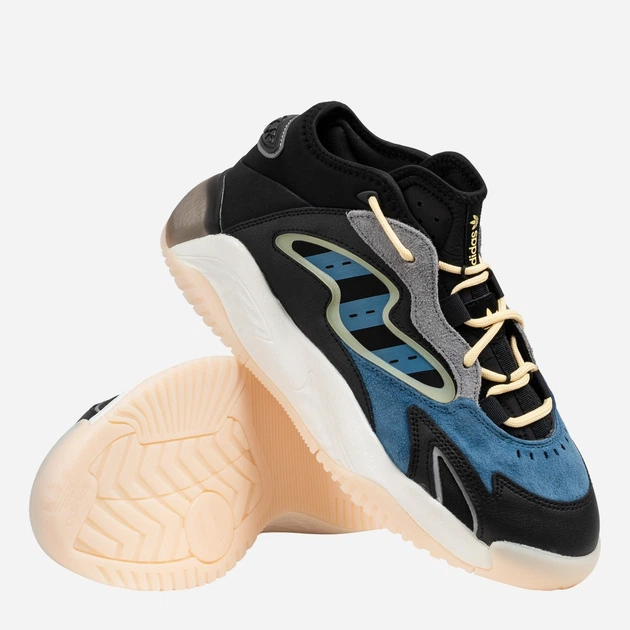 Підліткові високі кросівки для хлопчика adidas Originals Streetball II Herren Sneaker GX9689 36.5 (4UK) 22.5 см Чорні (4065427124513) - зображення 5