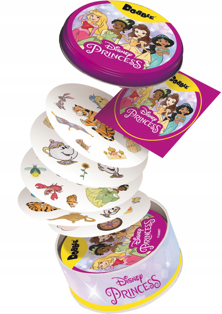 Gra planszowa Rebel Dobble Disney Princess (3558380106210) - obraz 2