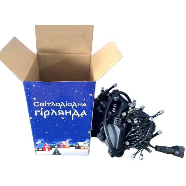 Гірлянда вулична світлодіодна лінійна Ultralight DL String 100Led 10м ...