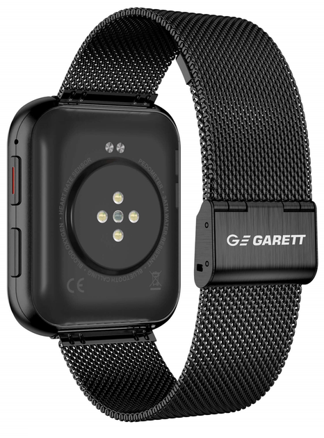 Cмарт-годинник Garett GRC Maxx Black steel (5904238484760) - зображення 4