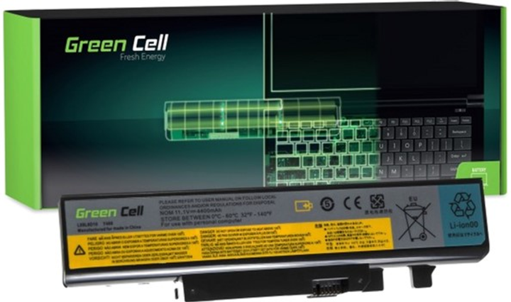 Акумулятор Green Cell для ноутбуків Lenovo B560 L09L6D16 11.1V 4400mAh (LE20) - зображення 1