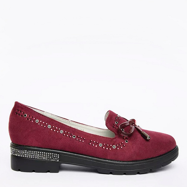 Підліткові туфлі для дівчинки Jong Golf PVM-150595-Burgundy 35 Бордові від Rozetka на платформі USKIDKA Акція на Підліткові туфлі для дівчинки Jong Golf PVM-150595-Burgundy 35 Бордові від Rozetka