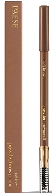 Пудровий олівець для брів Paese Powder Browpencil Soft Brown 1.19 г (5902627616198) - зображення 1