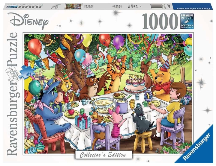 Puzzle Ravensburger Disney Classic Kubuś Puchatek 1000 elementów (4005556168507) - obraz 1