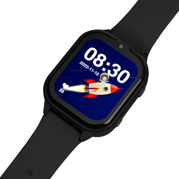 Smartwatch dla dzieci Garett Kids Sun Ultra 4G Black (5904238484920) - obraz 4