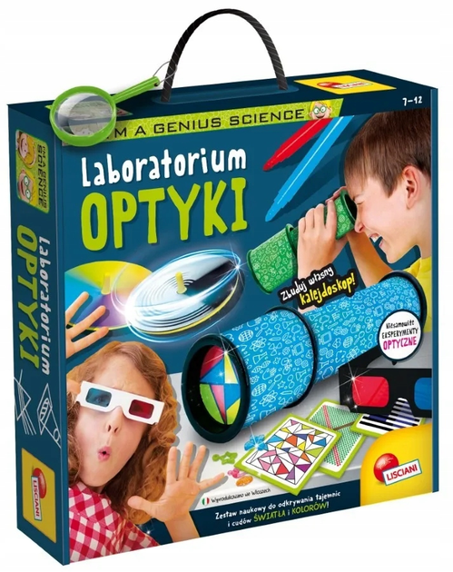 Zestaw naukowy Lisciani I'm a Genius Laboratorium optyki (8008324101344) - obraz 1