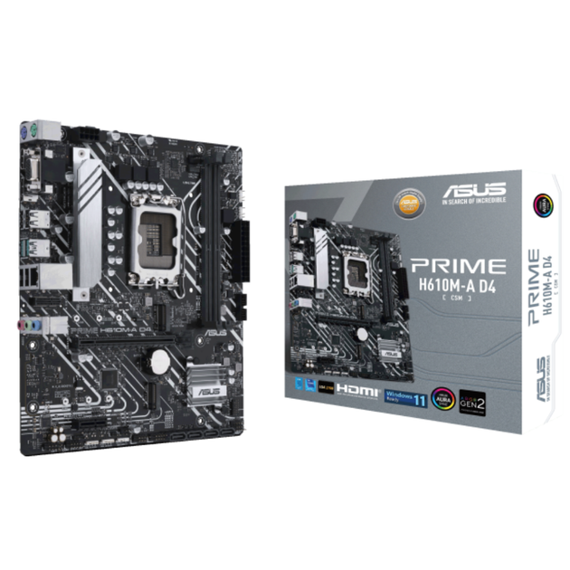 Материнська плата Asus Prime H610M-A-CSM - зображення 5