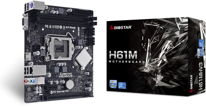 Материнская плата Biostar H61MHV3 - изображение 4