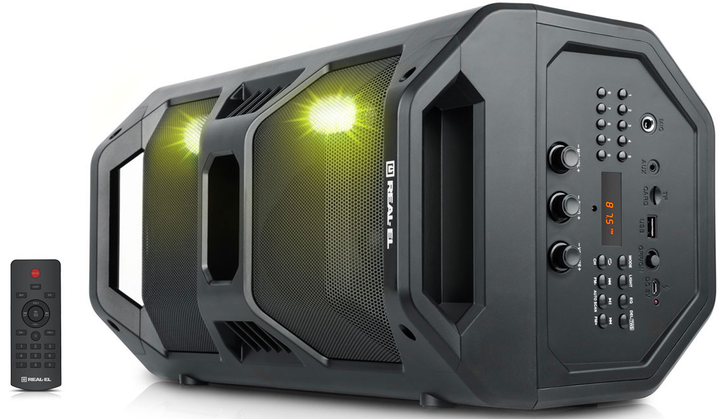 Акустична система REAL-EL X-757 Black - зображення 9