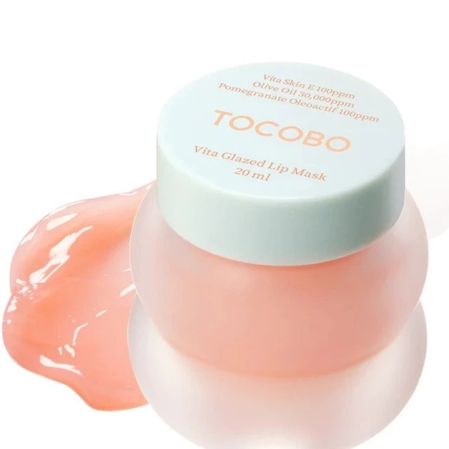 Відновлююча маска для губ з антиоксидантами Tocobo Vita Glazed Lip Mask 20 гр. - Фото 1 Відновлююча маска для губ з антиоксидантами Tocobo Vita Glazed Lip Mask 20 гр. - зображення 1