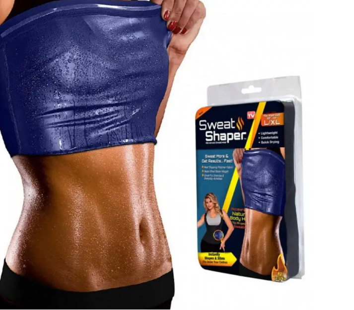 Майка жіноча для схуднення Sweat Shaper XL-XXL Чорний (KG-11290) - зображення 3