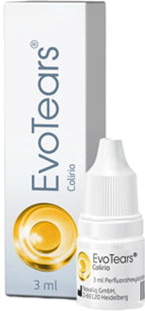 Краплі для очей Evotears Eyedrops 3 мл (8470001789242) - зображення 1