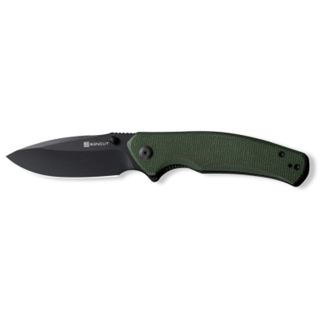 Нож Sencut Slashkin Black Blade Green Micarta (S20066-3) - изображение 1