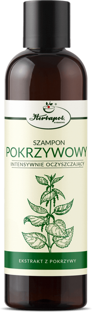 Szampon do oczyszczania włosów Herbapol w Krakowie Pokrzywowy 250 ml (5903850016977) - obraz 1