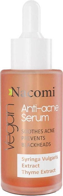 Сироватка для обличчя Nacomi Vegan Anti-Acne проти прищів 40 мл (5902539714043) - зображення 1