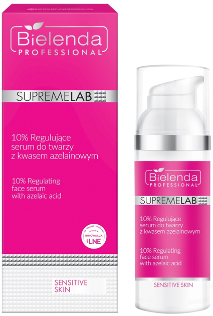 Сироватка для обличчя Bielenda Professional SupremeLab Sensitive Skin 10% регулювання за допомогою азелаїнової кислоти 50 мл (5902169027612) - зображення 1