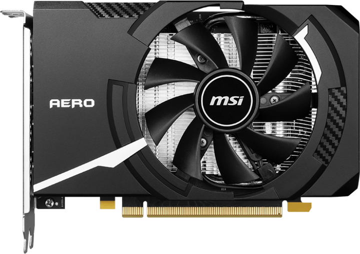Видеокарта MSI PCI-Ex GeForce RTX 4060 Aero ITX 8G OC 8GB GDDR6 (128bit ...