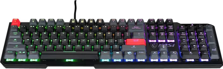 Klawiatura przewodowa MSI Vigor GK41 Dusk LR US Kailh Red (S11-04USB01-CLA) - obraz 4